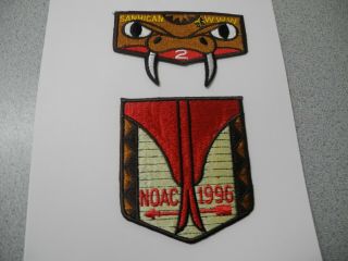 Order Of The Arrow Noac Sanhican Lodge 2 S 20 X 14 Set