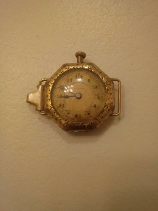 Antique Bulova Pocket Watch 15 Jewels Non