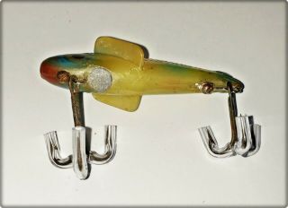 Early Doug English 900 Small Plugging Shorty Minnow Lure Blue Pearl TX 1940s 3