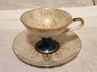 Royal Halsey Tea Cup & Saucer Very Fine L&M Vintage 2