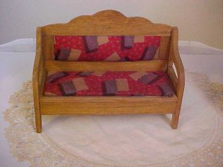Vintage/Antique Wood Sofa,  2 Chairs,  Cupboard & Cabinet / Made in Germany 2