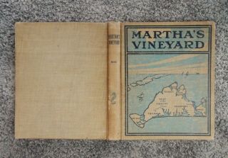 Antique Martha ' s Vineyard Book C.  G.  Hine 1908 X.  P.  & Rowena Tingley History 2