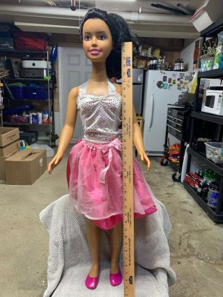 Mattel My Life Size Barbie Doll Over 3 Feet Tall Hispanic Beauty