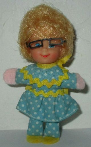 Mattel 1967 Vintage Mrs.  Beasley 3 " Doll Family Affair