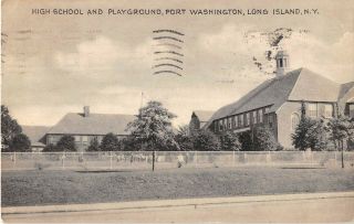 Port Washington,  Long Island,  York Antique Postcard (t586)