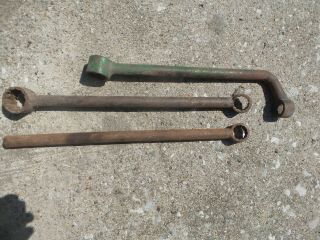 Vintage John Deere 2 Cylinder Lug Wrench,  More A B G H