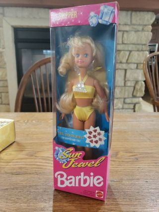 Vintage Mattel 1993 Sun Jewel Skipper Barbie Doll Nrfb