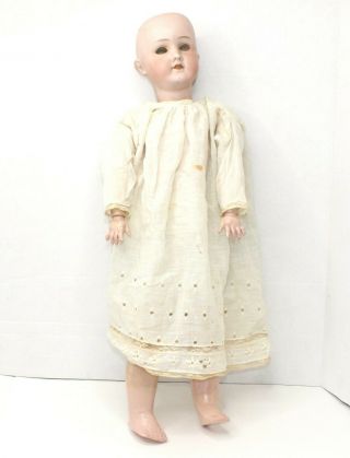 Goebel 1880s Germany B3 Bisque Head Doll Composition Body Parts Repair Only