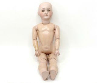 Goebel 1880s Germany B3 Bisque Head Doll Composition Body Parts Repair Only 3
