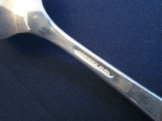 SOUP or PLACE SPOON Vintage ONEIDA COMMUNITY silverplate: PATRICIAN pattern EXC 5