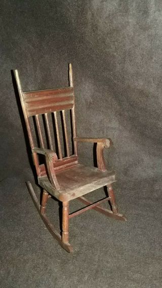 Miniature Rocking Chair 1:6 Scale