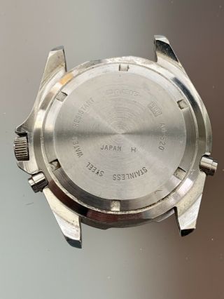 Casio AD - 520 388 Module 1302 100M Men ' s Diver Alarm Chronograph Digital Watch 3