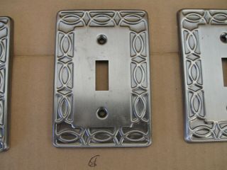 21 Wall Switch Plate Outlet Covers Ornate Metal Wallplates Bronze Antique Brass 3
