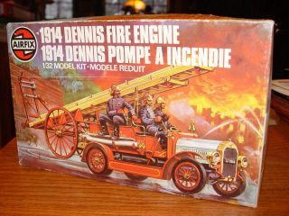 Airfix Series 6 1914 Dennis Fire Engine - Pompe A Incendie England 1/32 06442 - 8