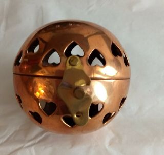 Vintage Solid Copper Nesting Balls made in India 5