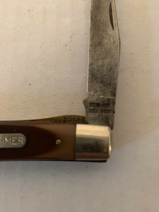 Vintage USA Schrade Old Timer 1940T Linerlock Pocket Knives 3