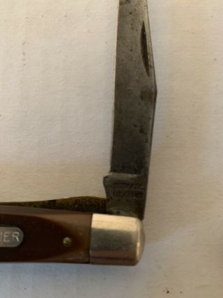 Vintage USA Schrade Old Timer 1940T Linerlock Pocket Knives 4