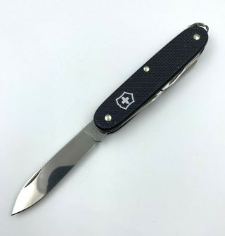 Victorinox Pioneer Swiss Army Knife Black Alox Tsa Pocketknife Sak