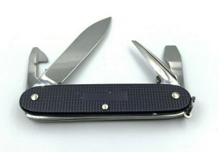 Victorinox Pioneer Swiss Army Knife Black Alox TSA Pocketknife SAK 3