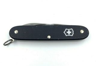Victorinox Pioneer Swiss Army Knife Black Alox TSA Pocketknife SAK 5