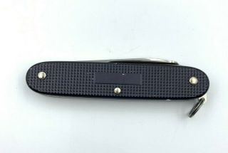 Victorinox Pioneer Swiss Army Knife Black Alox TSA Pocketknife SAK 7