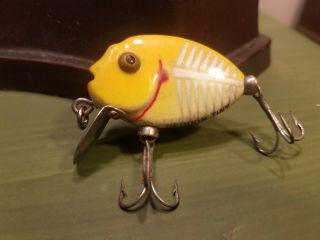 Vintage 1 - 3/4” Heddon Tiny Punkinseed Fishing Lure