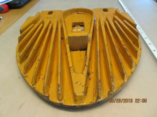 (1) Wood Foundry Master Pattern Traction Foot 1241 - F 1950 