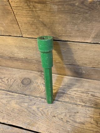 Vintage Antique Lug Nut Wrench John Deere 2 Cyl Tractor Implement Farm Tool