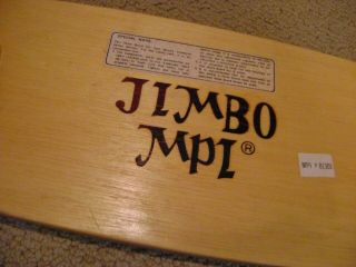 Vintage NOS 1970s MPI Old School Skateboard Complete Jimbo Phillips R 3