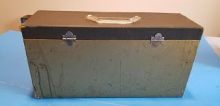Antique Capitol Records 45 Record Double Case Gold And Black 7100 8