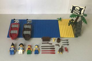 Lego Minifigs.  Vintage Pirates,  Imperial Guard,  Boats,  Animals,  Treasure Island
