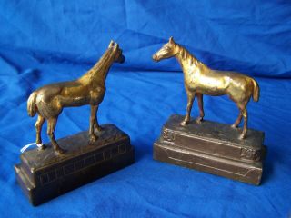 Armor Bronze Horse Bookends