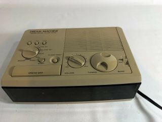 Vintage Sony Dream Machine Fm - Am Digital Red Led Clock Radio Icf - C3w