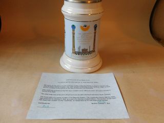 Masons 4th Limited Edition Of A True Mason Stein With