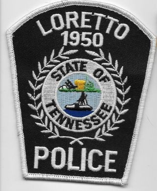 Loretto Police State Tennessee Tn