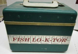 Vintage Lowrance " Fish - Lo - K - Tor " Depth Finder In