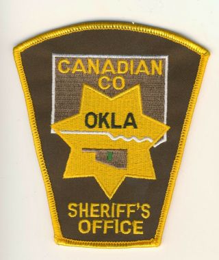 Canadian County Oklahoma Ok Sheriff 