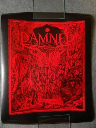 The Damned - Lee Conklin Lithograph Music Poster 1986