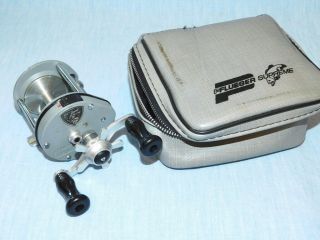 Vintage Model 510 Pflueger Supreme Spool Reel With Case And Accessories