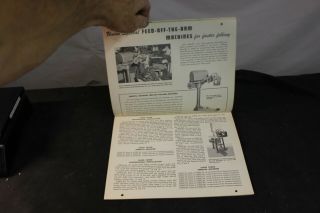 1951 union special sewing machine Pin Up Girl Calendar antique 7