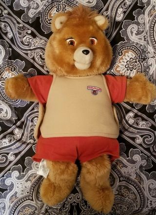 1985 VINTAGE Teddy Ruxpin Worlds of Wonder Talking Bear,  tapes and books 2