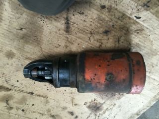Allis Chalmers wd wd 45 starter good antique tractor 4