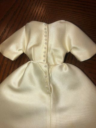Vintage Barbie Doll Wedding Dress Ivory Color 3