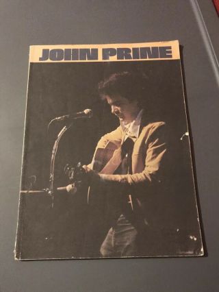 Vintage John Prine Music Book