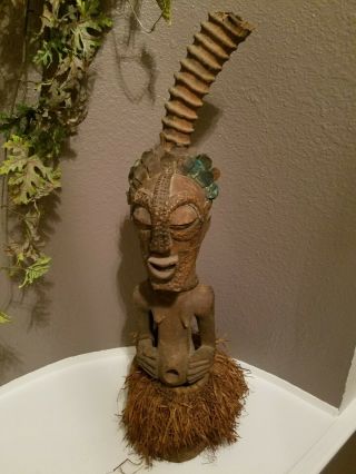 Authentic Songye Female Power Figure From The Democratic Republic Of The Congo