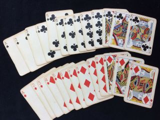 Bicycle 808 Model No.  1 back c1895 antique vintage playing cards deck USPC 52/52 5