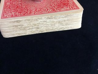Bicycle 808 Model No.  1 back c1895 antique vintage playing cards deck USPC 52/52 6
