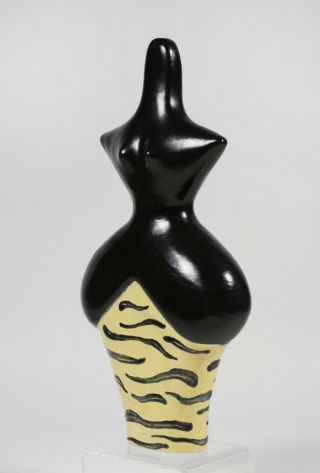 Modernist Ceramic Sculpture of Venus by Pirjo Polari - Khan / California Artist 5