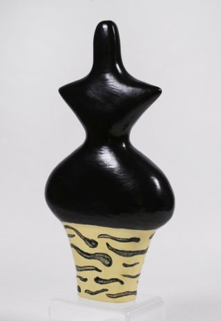 Modernist Ceramic Sculpture of Venus by Pirjo Polari - Khan / California Artist 7