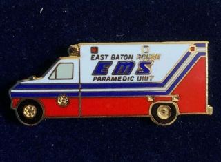 East Baton Rouge,  Louisiana Paramedic Unit Ems Emt Pin
